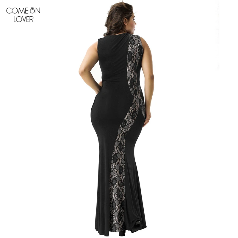 Comeonlover пин-ап вещей Большие размеры сарафаны женское платье вязаное RY80054