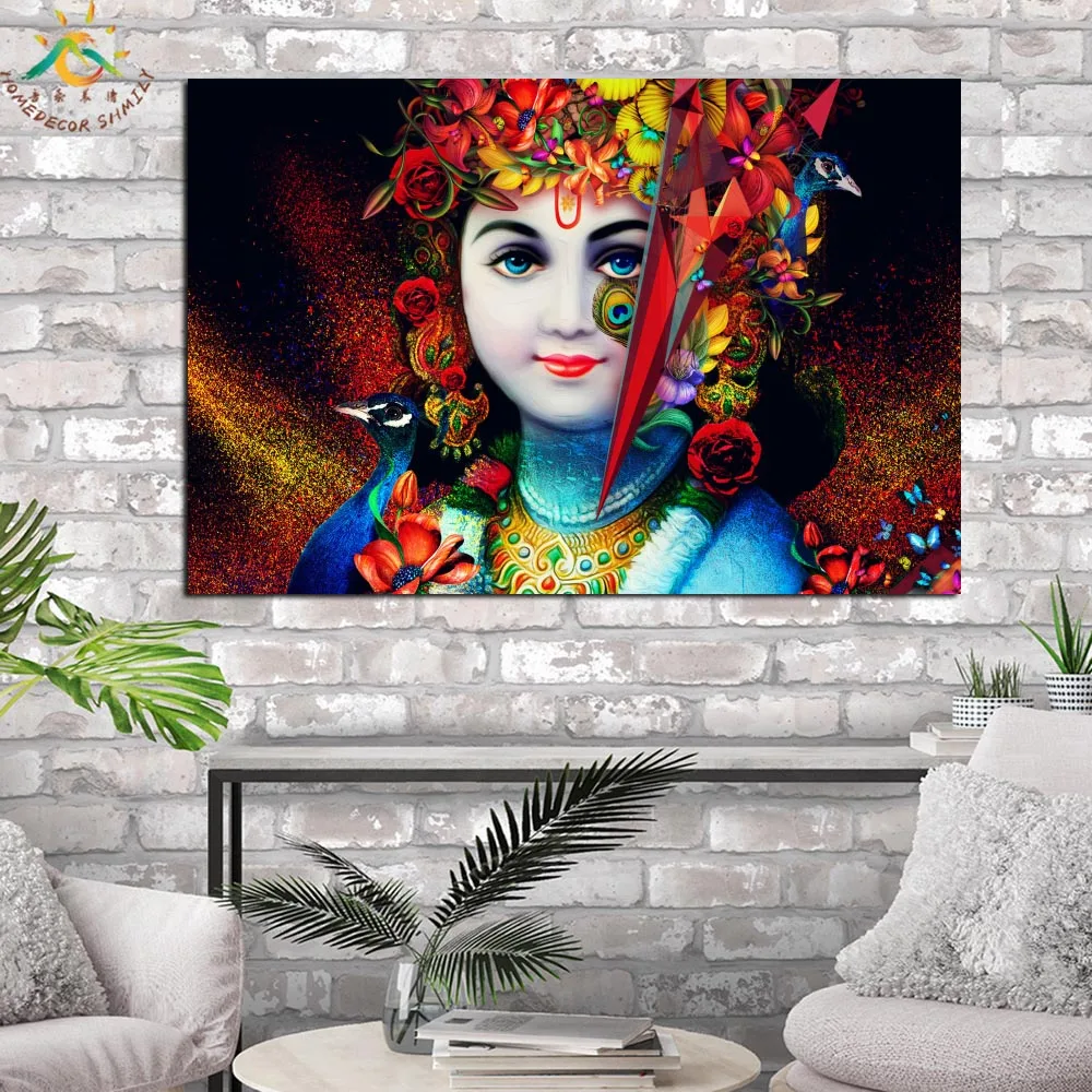 Tradition Lord Modern Wall Art Print Pop Picture And Poster Solid Wood Hanging Scroll Canvas Painting Home Decor | Дом и сад