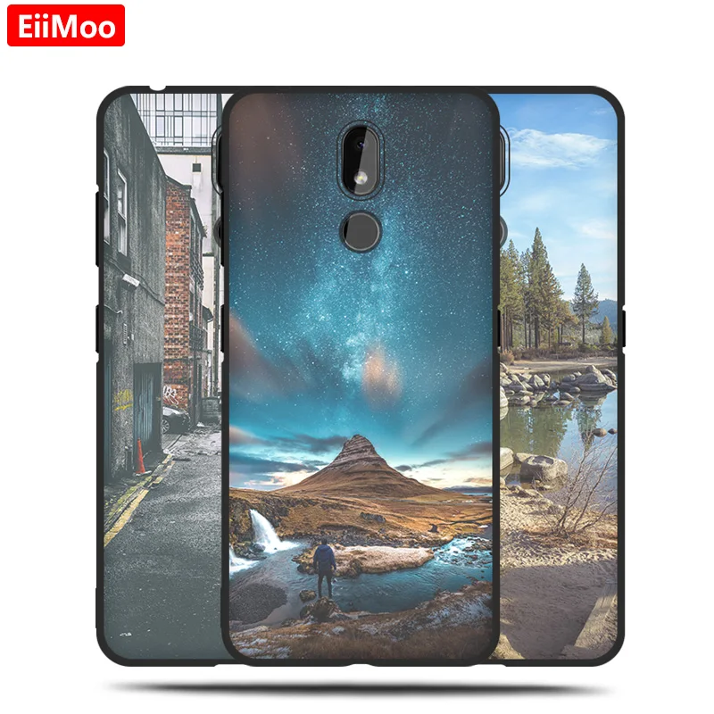 EiiMoo силиконовые чехлы для телефонов Nokia 3 2 модный матовый мягкий чехол из ТПУ Nokia3.2