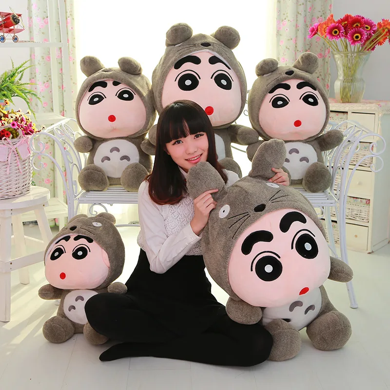 Новый Тоторо-кукла Crayon Shinchan маленькая новая плюшевая игрушка кукла Ragdoll детский