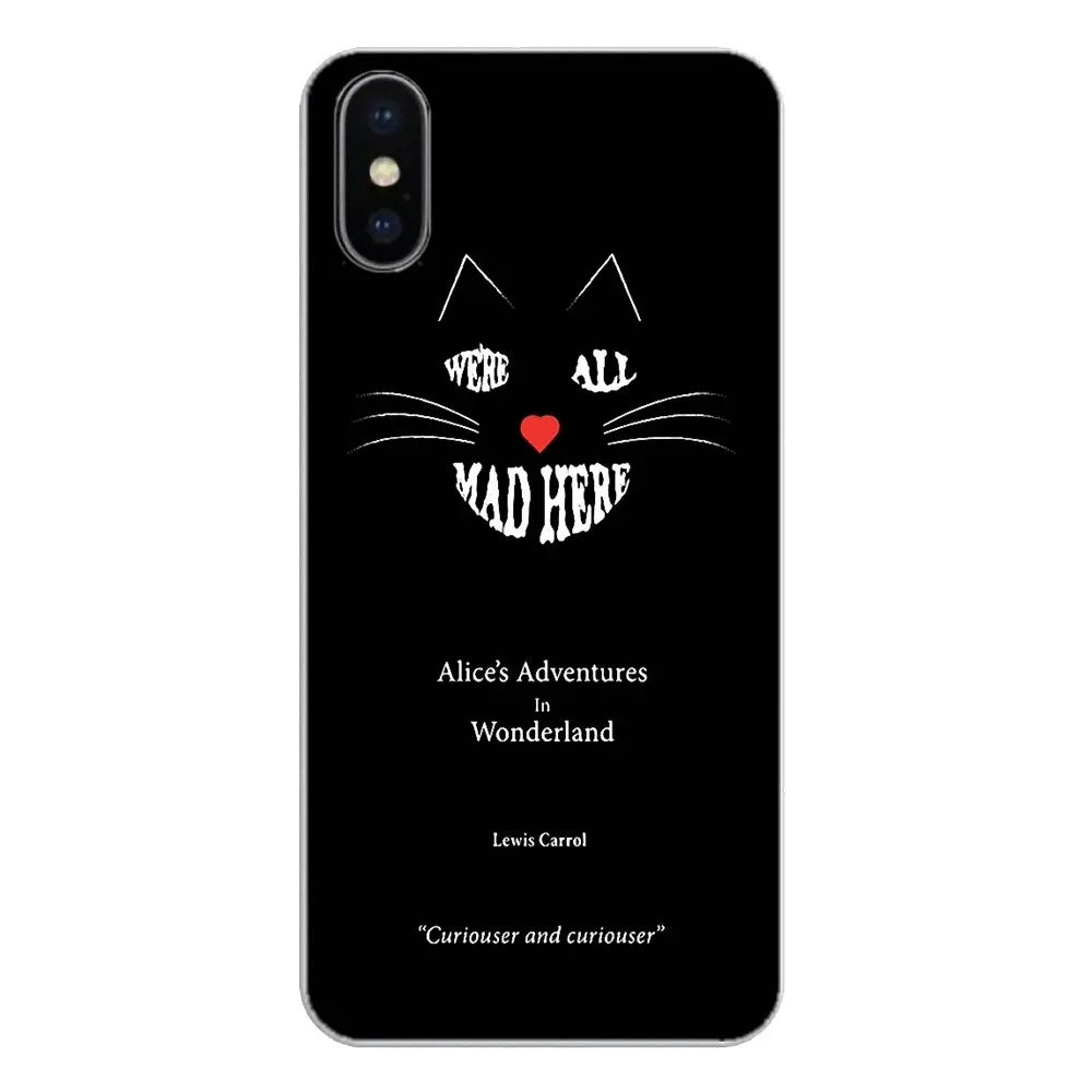 Для samsung Galaxy Note 8 9 S9 S10 A8 A9 Star Lite Plus A6S A9S мы all mad here и Алиса в стране чудес