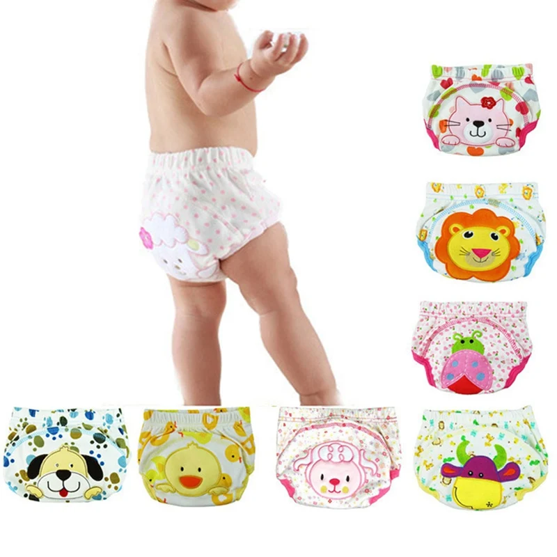 Children Cartoon Potty Leak-proof Diapers Training Pants Cotton Panties 80 90 100 Cm Briefs Newborn Underwear For Baby Boy |