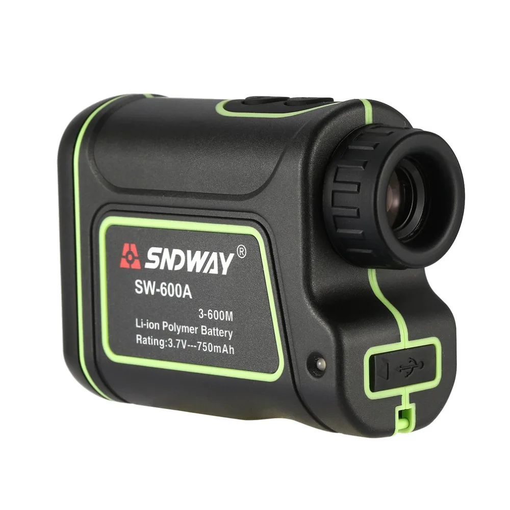 SNDWAY SW 600A монокулярный лазерный дальномер Расстояние скорость Высота угол