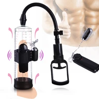enlargement vacuum penis pump bullet vibrator penis extender male penis enhancer trainer delay ejaculation sex toys for men