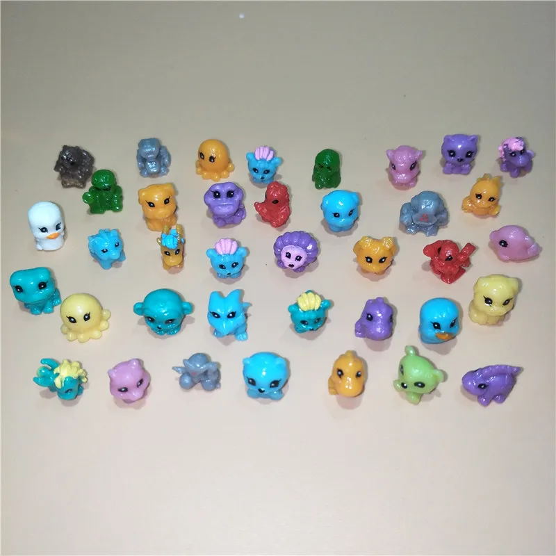 500 шт. слайм милые и липкие мини животные сжимаемые DIY фигурки из ПВХ игрушки