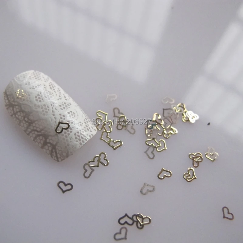 100 шт. металлические наклейки для дизайна ногтей золотого цвета|sticker pictures|sticker