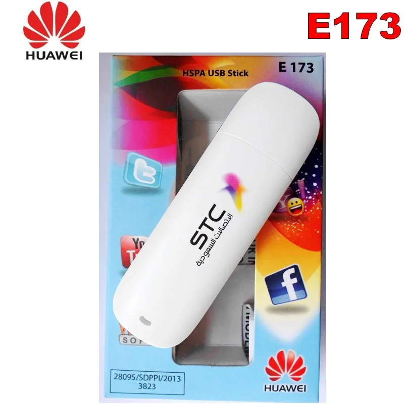 

Lot of 10pcs Unlocked Huawei E173 3G 7.2Mbps USB Modem Data Card