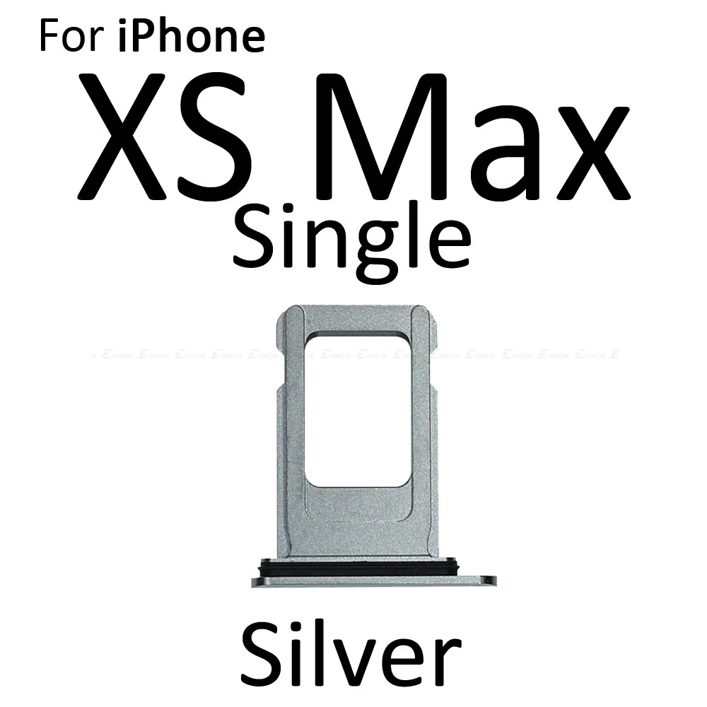 Запасные части для iPhone X XS Max SE 2020 держатель слота sim-карты | Мобильные телефоны и