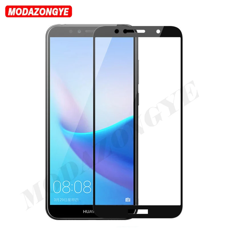 Защита для экрана Huawei Y6 2018 полное покрытие Prime закаленное стекло ATU-L31 Y6Prime Y 6 |