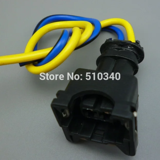 100 компл. Заглушка инжектора Соединитель с водонепроницаемым датчиком 2