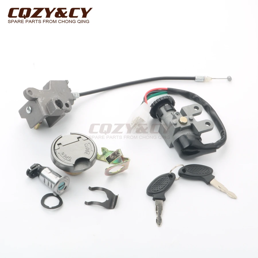 

Scooter Ignition Lock & Key Set for Peugeot Django 50 V-Clic 50cc 4-stroke