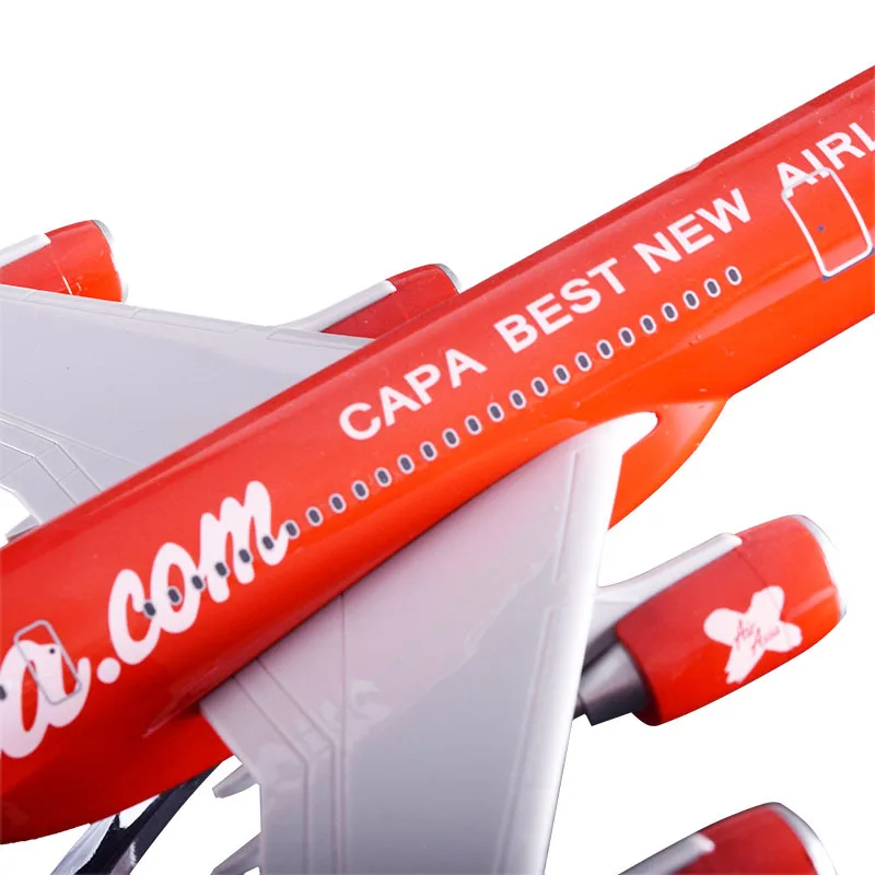 47 см смолы A340 самолет модель Air Asia дыхательные пути азиатской международной