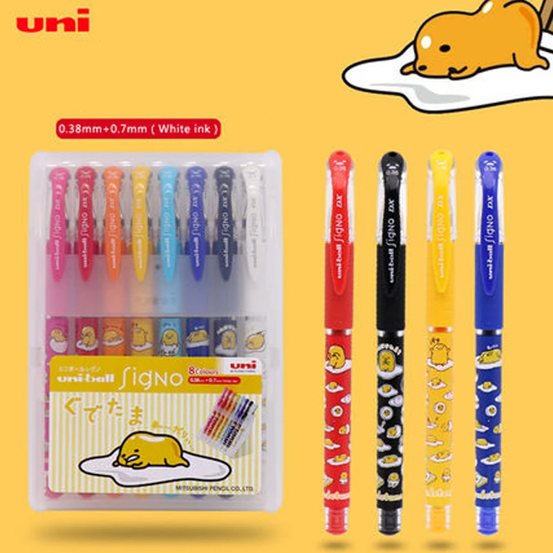 

Limited Edition Japan UNI Mitsubishi UM-181GU Egg Yojun Color Fine Neutral Pen 0.38mm