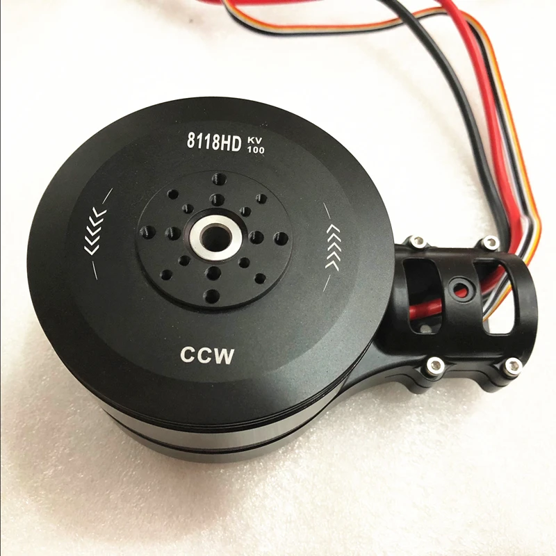 8118HD 100KV бесщеточный двигатель с креплением двигателя и FOC ESC складной пропеллер