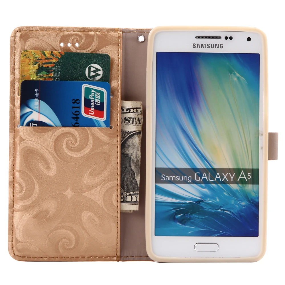 Для Samsung A5 2017 Love Heart Quicksand кожаный чехол Мягкие кожаные для телефона Galaxy SM A520F