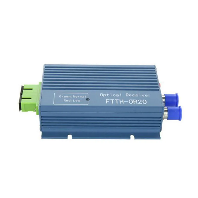 10 шт./лот алюминиевый CATV FTTH AGC SC APC Simplex Соединитель с 2 выходными портами WDM для PON OR20