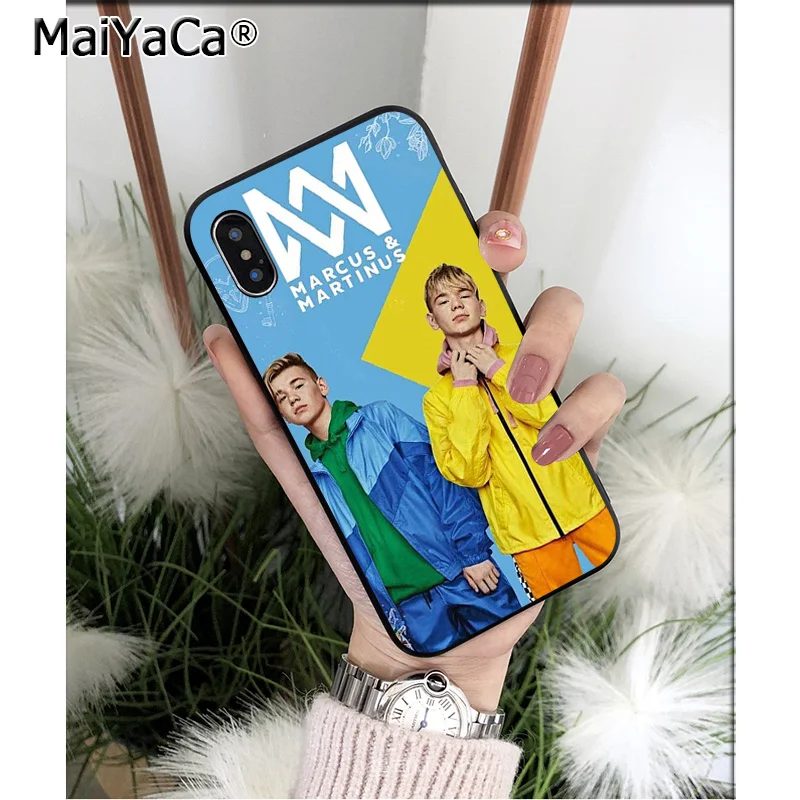 A7 MaiYaCa Маркус Мартинус мягкий, силиконовый, из ТПУ черный чехол для телефона iPhone 8 7 6 6S Plus 5 5S SE XR X XS MAX Coque Shell - Цвет: A7