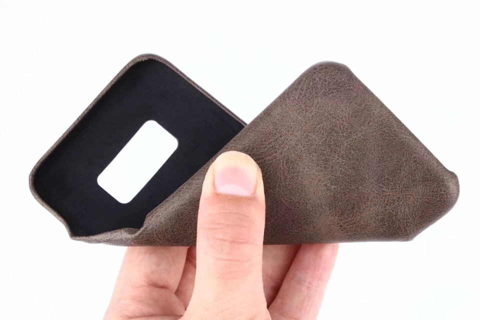 Ультра тонкий S8 ПЛЮС Ретро футляр: мягкий TPU + PU Кожа телефон шкафы для Samsung Galaxy S8PLUS