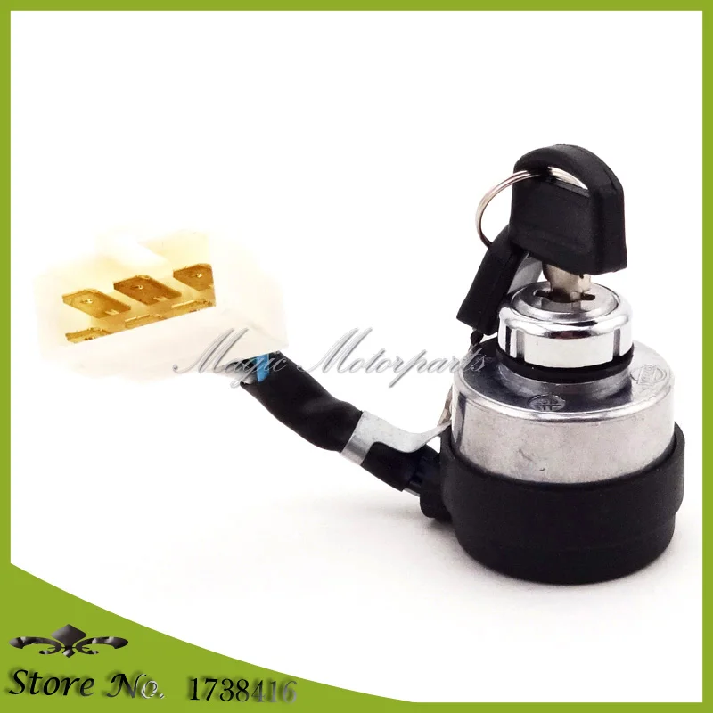 Генератор газа с 6 проводами ВКЛ./ВЫКЛ. переключатель ключа зажигания для DuroMax XP4400E