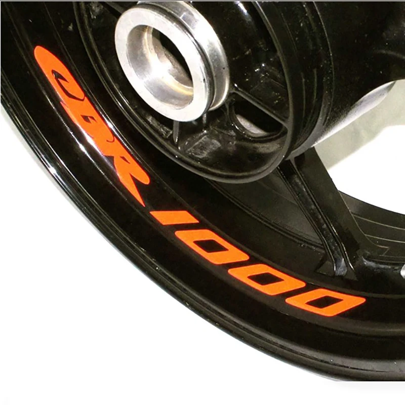 

Motorcycle Wheel Sticker Decal Reflective Rim Bike Motorcycle Suitable for HONDA CBR1000 CBR 1000