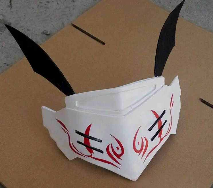 White RWBY Адам Телец Косплэй маска - Цвет: White