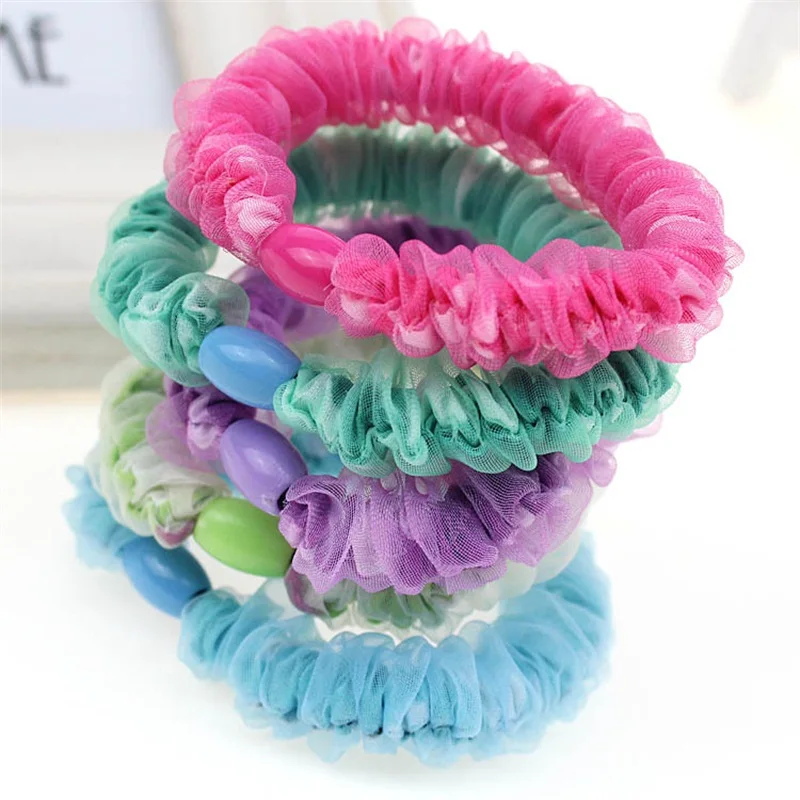 10 шт./лот красивые кружевные аксессуары для волос женщин повязка на голову