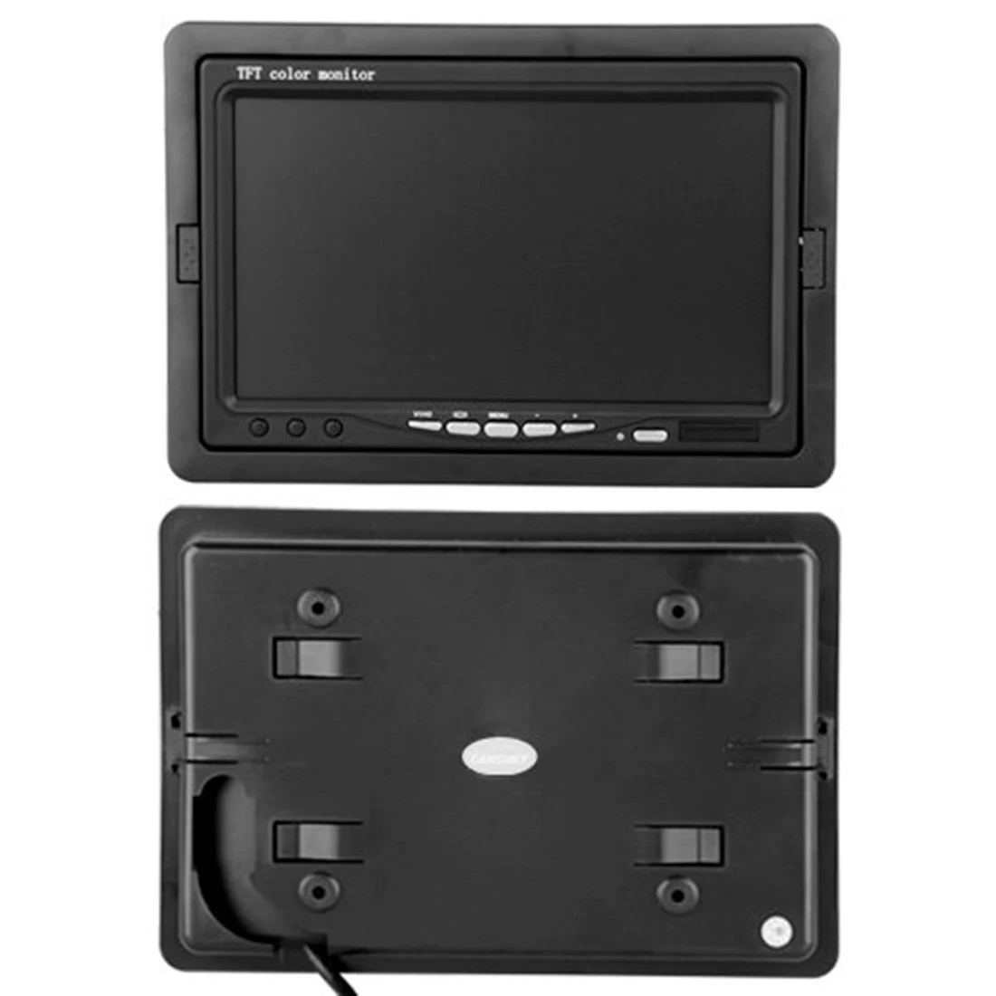 Marsnaska 7 дюймов TFT LCD автомобильный DVD монитор заднего вида камера резервного