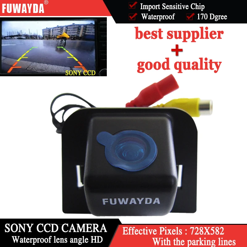 FUWAYDA парковочная помощь SONYCCD HD Автомобильная камера заднего вида цвета ночного