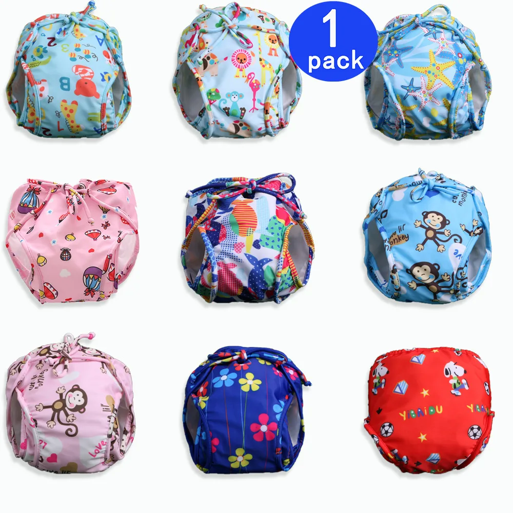 Pure coCute Baby Diapers Reusable Nappies Cloth Diaper Washable Infants Children Cotton Training Pants Panties Nappy | Мать и ребенок