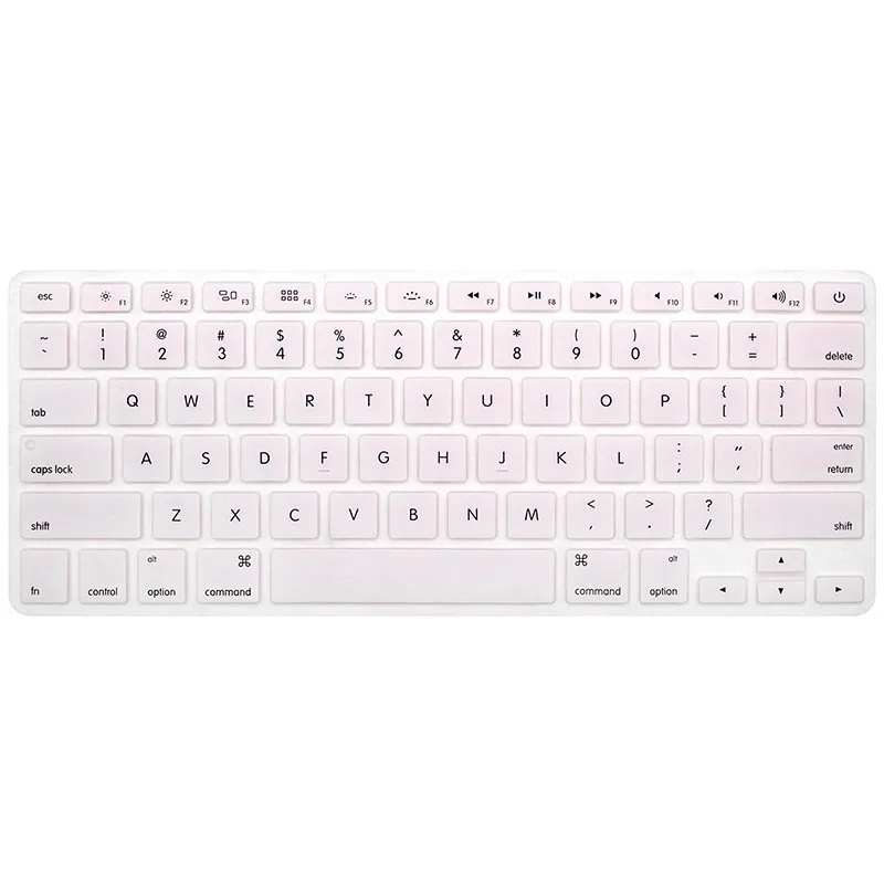 Цветной силиконовый защитный чехол для клавиатуры Macbook 13 &quot15&quot Air Pro