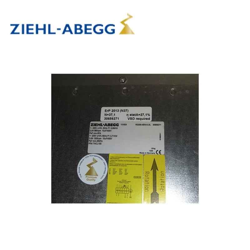 RD25S 4EW.4I.DL ABB инвертор Вентилятор Германия ziehl abegg новый оригинальный импортный