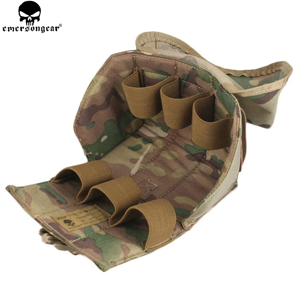 EMERSONGEAR шесть пакет граната модель чехол тактический Molle граната мешок для 40 мм страйкбол военная EM8509
