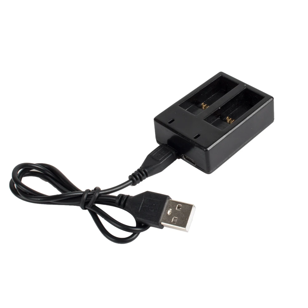 Зарядное устройство для аккумулятора с двумя портами GoPro Hero 5 HERO5 черная камера USB