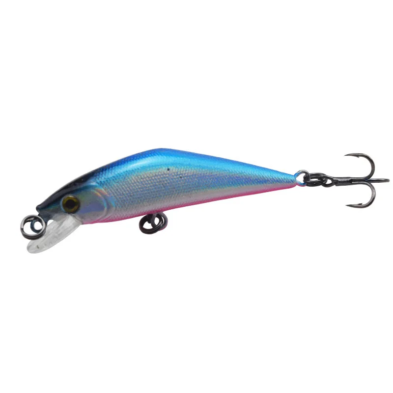 WDAIREN 56 мм/4 6 г погружающаяся блесна приманки VMC крючок Souple Iscas Artificiais Swimbait жесткая