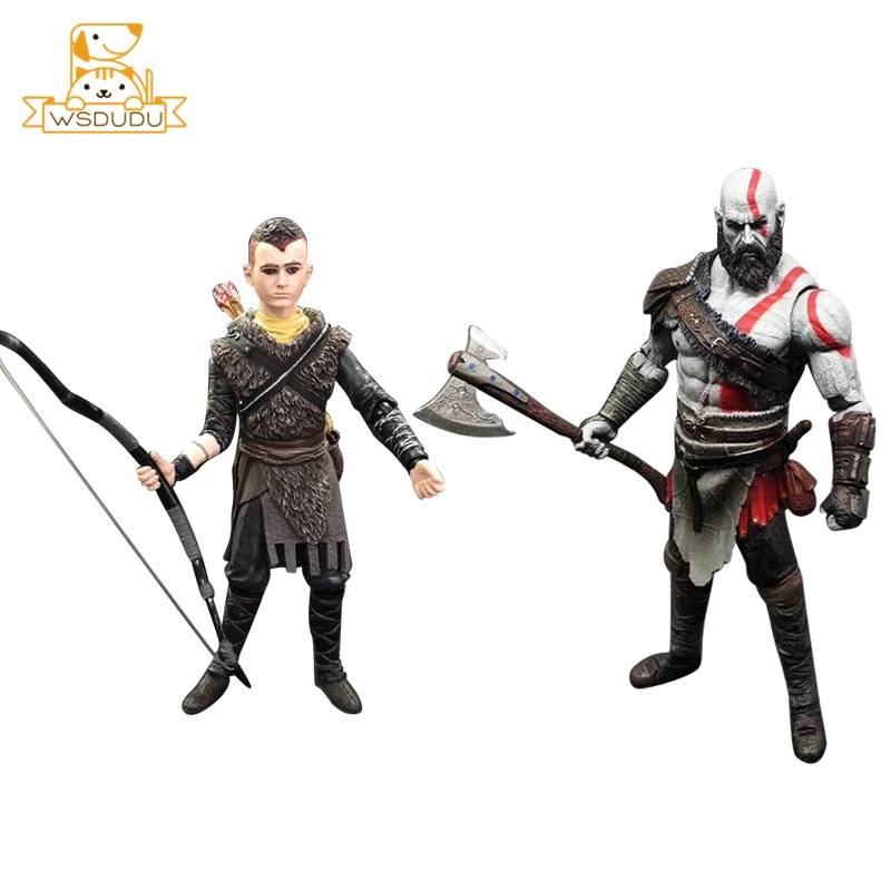 Классные игрушки God of War Kratos Atreus коллекционные игровые фигурки куклы из аниме Папа