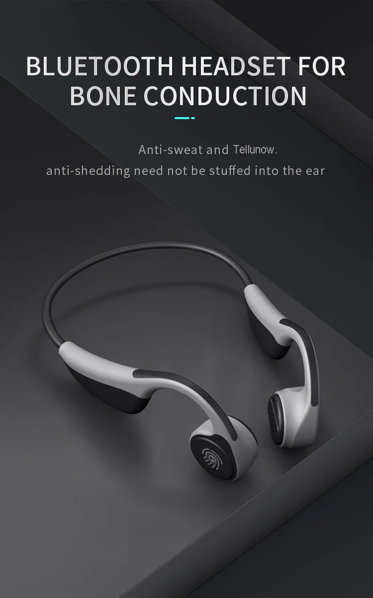 QCR Bluetooth 5,0 S. Носить V9 беспроводные наушники костной проводимости наушники Открытый Спорт гарнитура с микрофоном гарнитуры PK Z8