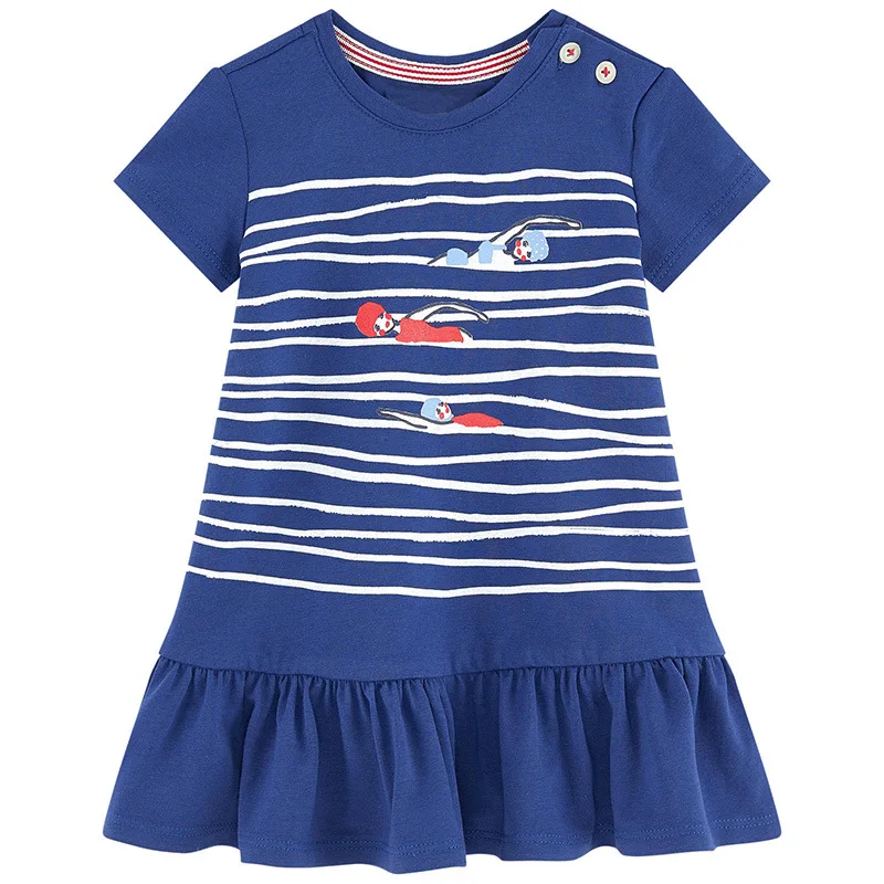 

Костюм принцессы для маленьких девочек; Платье для дня рождения; Коллекция 2017 года; Брендовое Платье-туника; Детская аппликация на одежду; ...