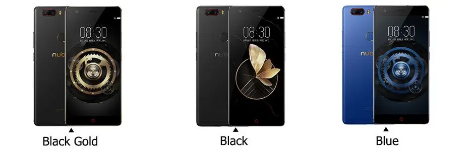 Глобальная версия Nubia Z17 Lite 6G 64GB Octa Core 5,5 дюймов 4G LTE мобильный телефон 1920*1080P двойной задний 13,0 МП 3200 мАч отпечаток пальца ID