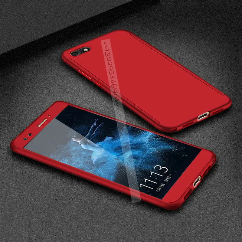 Чехол с полным покрытием для Huawei Honor 7 S 360 DUA L22 градусов чехлы из закаленного