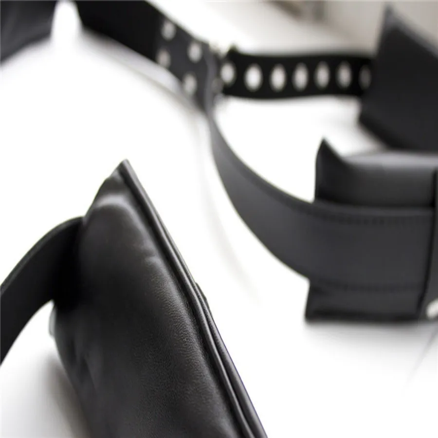 Leather Padded Control Easy Spread Access Restriant Sling Position Aid Compel Stretch Leg Strap Adult Sex Toys |