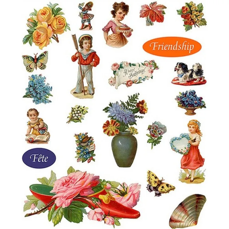 Комплект из 2 предметов в винтажном стиле кролик и яйца для художественного