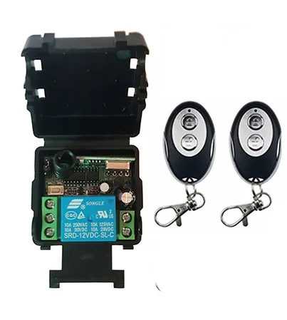 DC12V 24V 1CH 1 CH мини Беспроводной RF пульт дистанционного управления выключатель