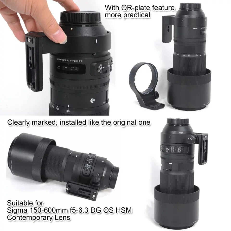 Опора для объектива штатива Sigma 150 600 мм опора воротника современный низ is ARCA