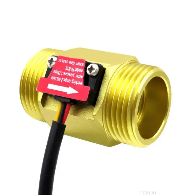 G1 &quotмедный латунный датчик холла измеритель расхода воды 2 50 л/мин|flow sensor|hall flow