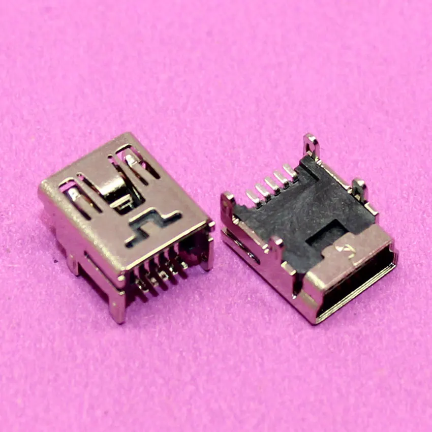 YuXi новый 5P мини USB разъем V3 порт для MP3 MP4 GPS 4 фута DIP 5pin SMT | Мобильные телефоны и