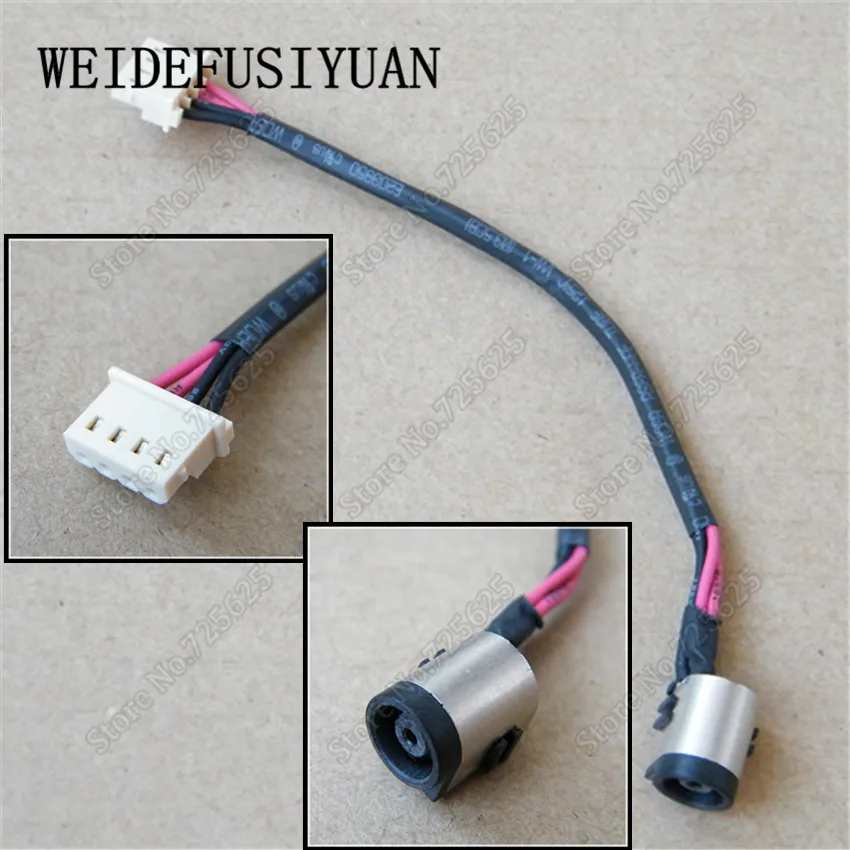 10 шт./лот DC разъем питания жгутовый кабель для SONY SVF142A29L SVF143 SVF153A SVF14322CXB SVF142C29U