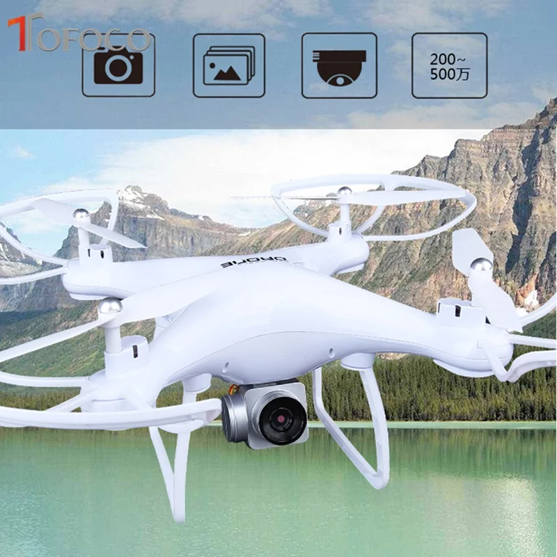 TOFOCO удержание высоты 20 минут действия Безголовый FPV RC Дрон с/без камеры HD WIFI Пульт