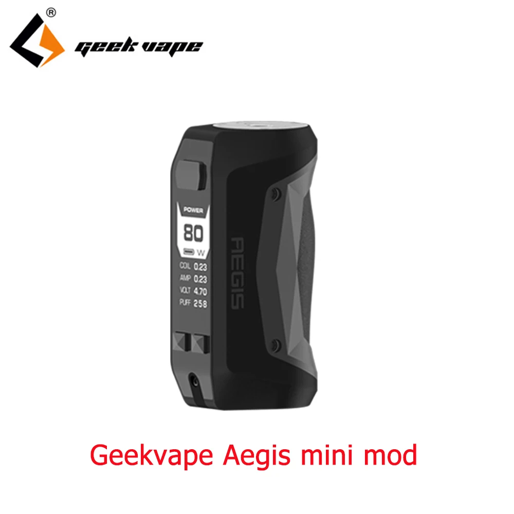 Новый arrivial 80 Вт Geekvape Aegis мини мод Встроенный 2200 мАч аккумулятор для таб Cerberus