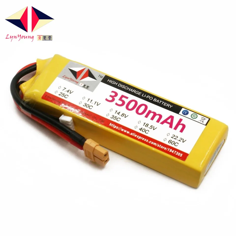 HX Lipo батарея 3S 11 1 V 3500mah 40C для радиоуправляемого дрона квадрокоптера вертолета