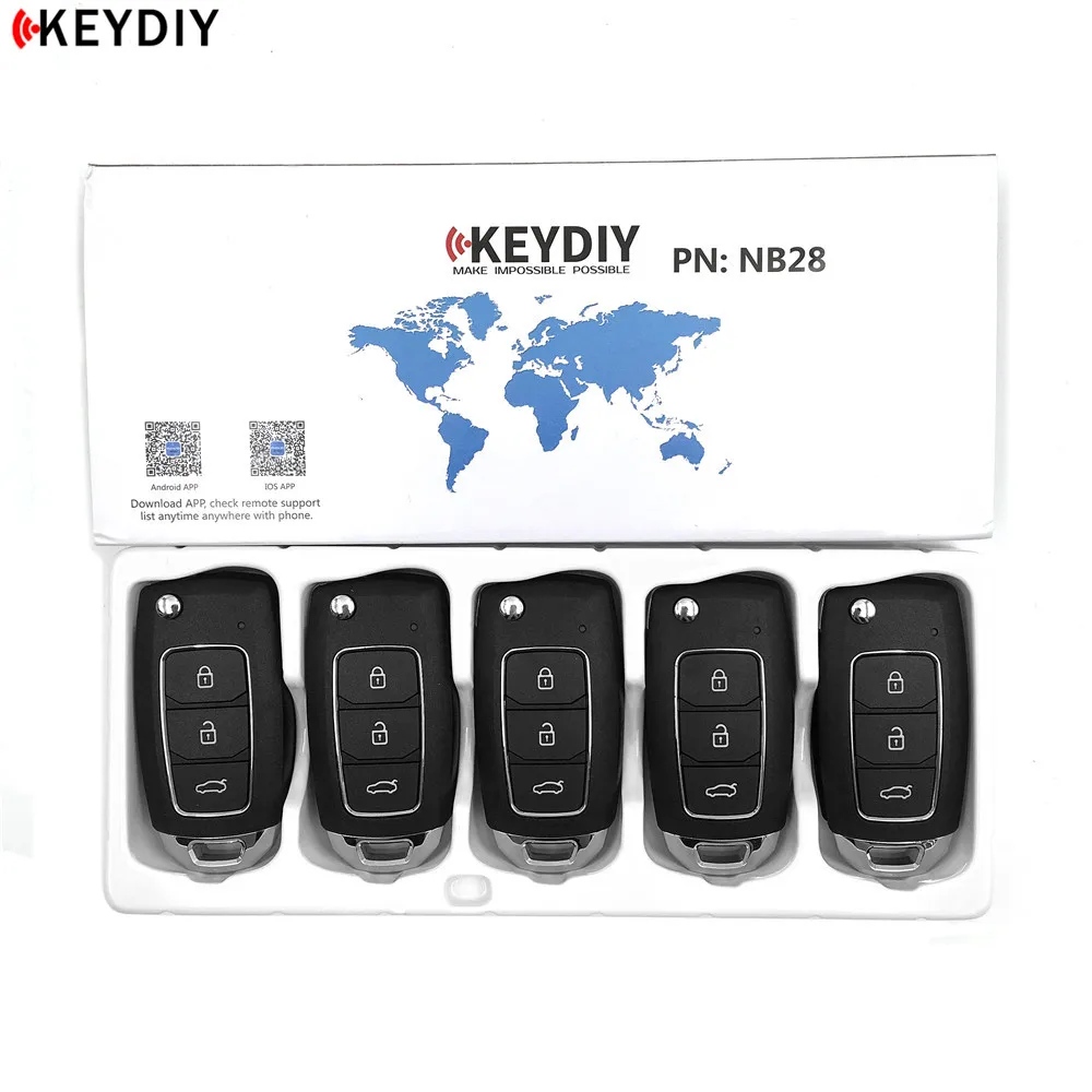 KEYDIY 5 шт., KD900 NB28 NB Универсальный многофункциональный пульт дистанционного управления для KD MINI/URG200/KD-X2 Key Generater с PCF чипом